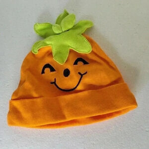 Baby Happy Jack-O-Lantern Pumpkin Hat
